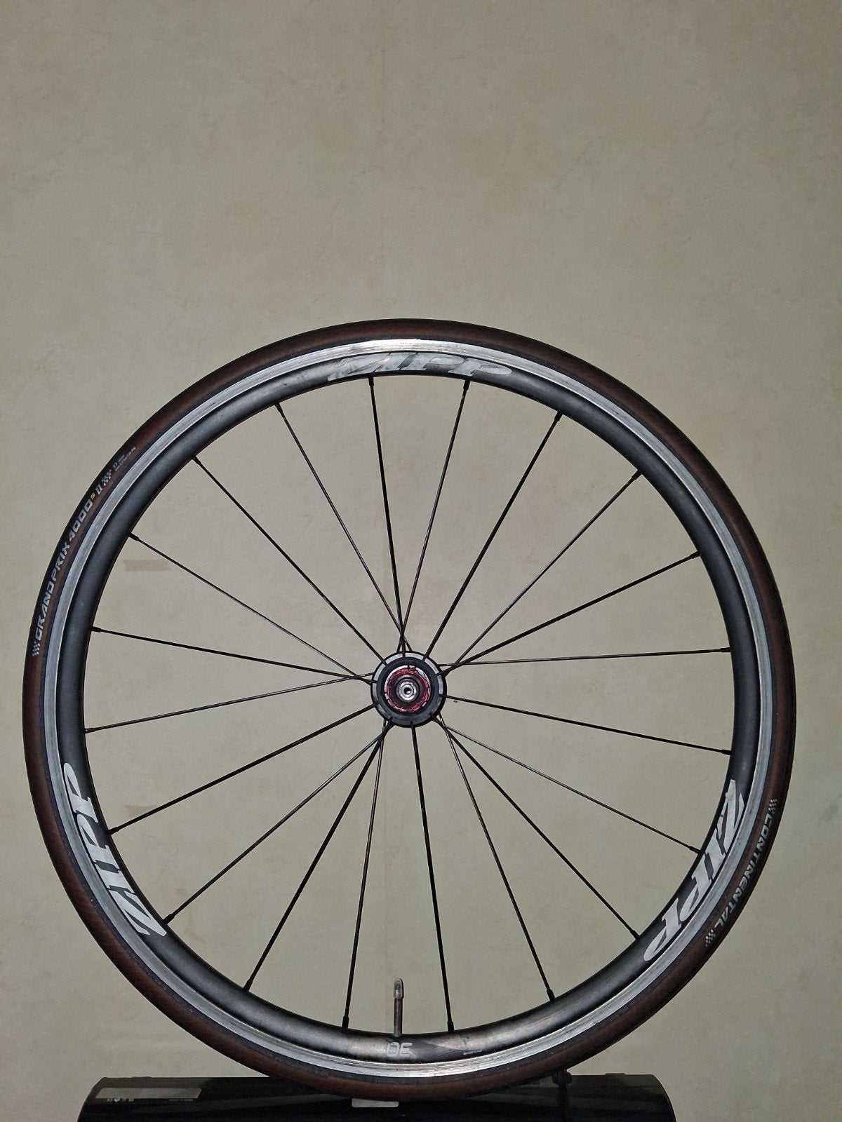 Racefiets achterwiel Zipp, Fietsen en Brommers, Ophalen, Racefiets, Aluminium