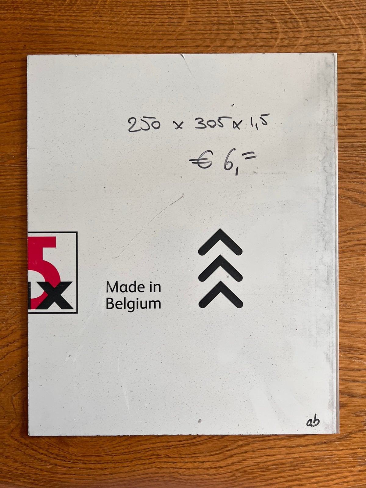 Massief aluminium plaat, Ophalen of Verzenden, Nieuw