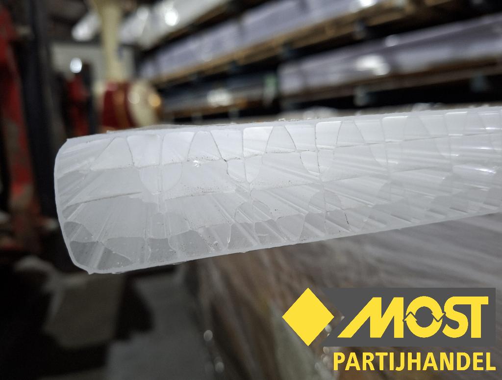 4 stuks Polycarbonaat platen 32 mm opaal, Ophalen, Nieuw, Overige materialen