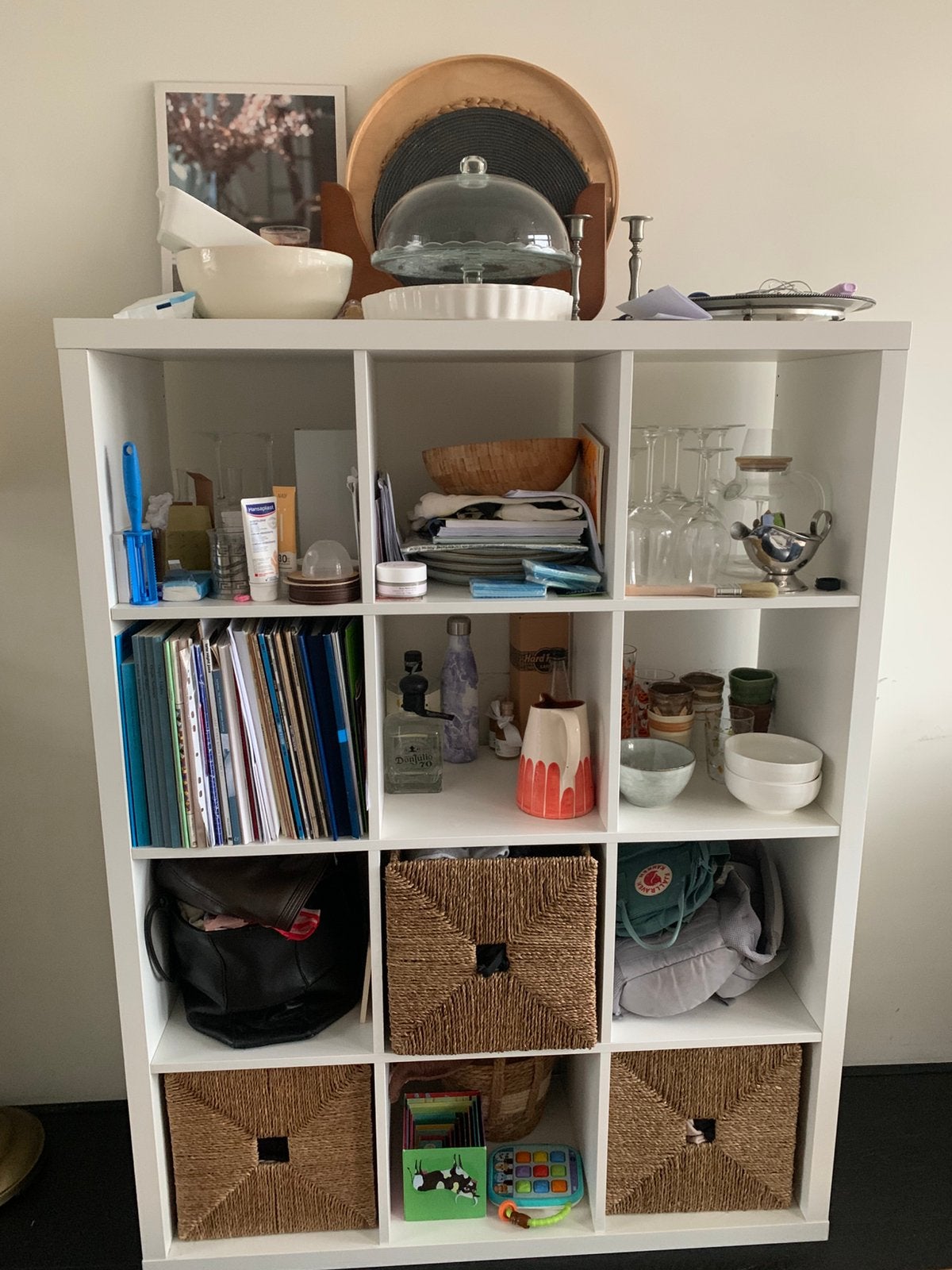 Ikea Kallax storage unit, Zo goed als nieuw, Minder dan 100 cm, 25 tot 50 cm, 50 tot 100 cm
