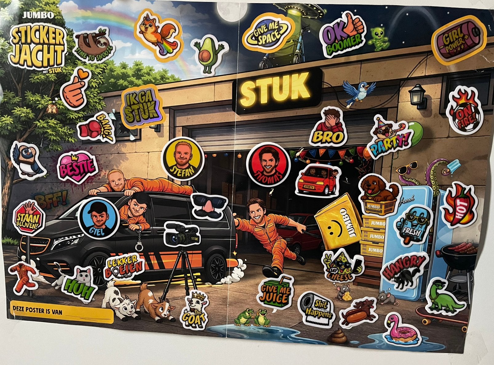 Jumbo jacht stickers, Verzamelen, Supermarktacties, Jumbo, Ophalen of Verzenden