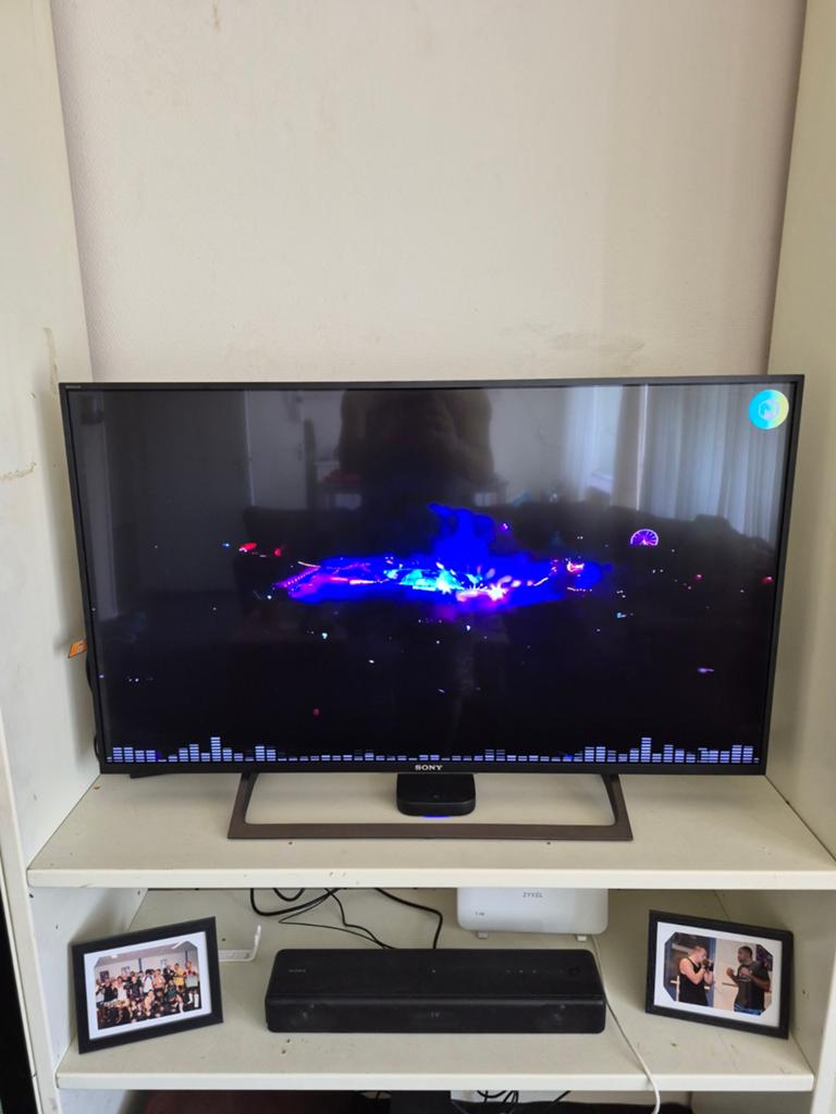 smart  tv  Sony  met bij hoorde  soundbar, Audio, Tv en Foto, Televisies, Ophalen, 100 cm of meer, 50 Hz, Sony