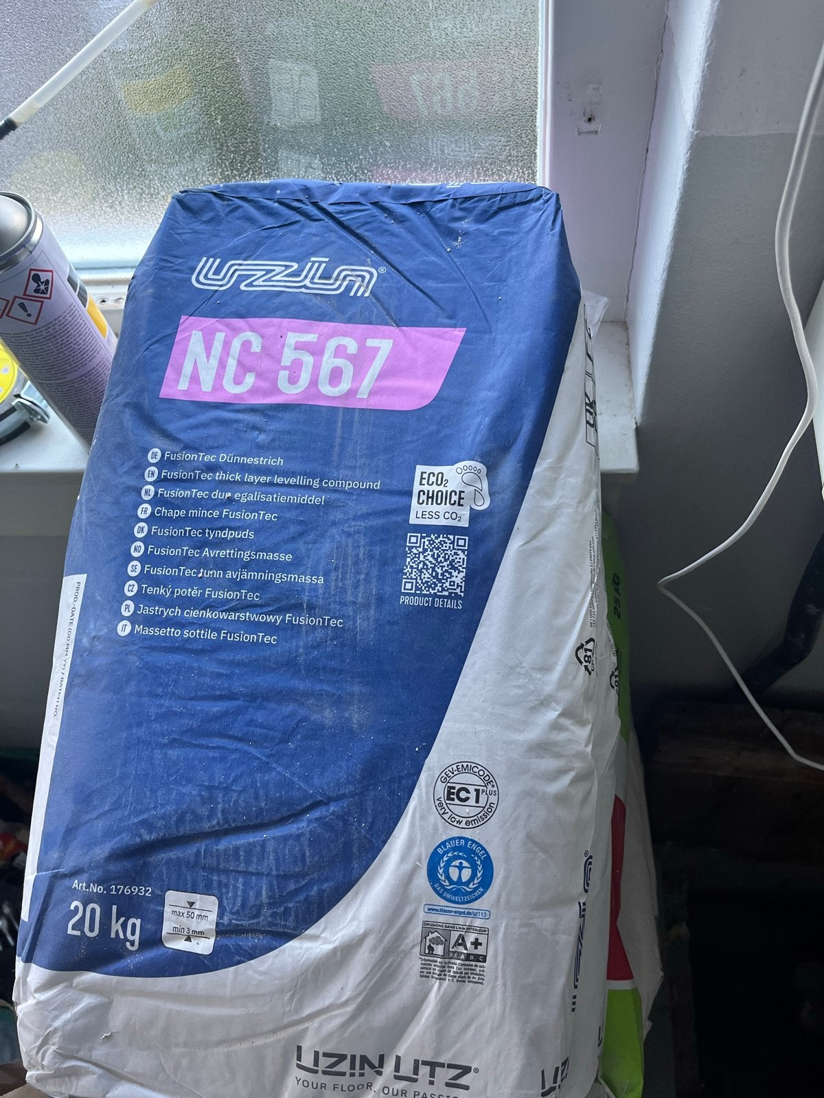 Uzin NC 567 Egaline - 20 kg zak, Overige materialen, 30 cm of meer, 50 tot 150 cm, Overige typen