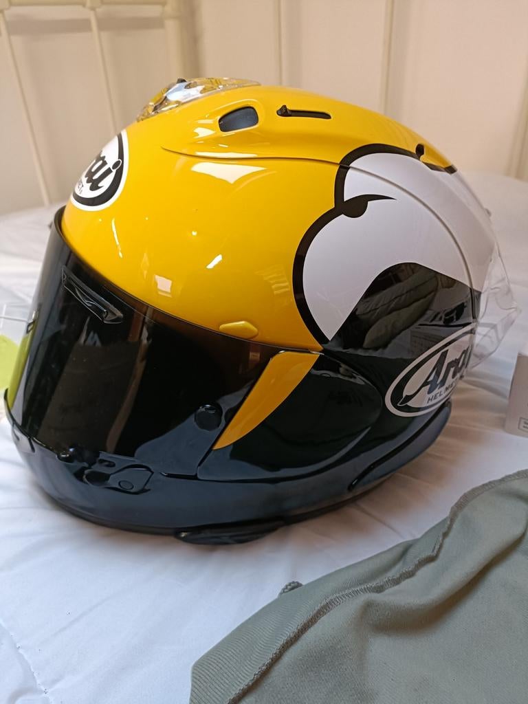 Arai RX-7V Kenny Roberts maat M, Ophalen of Verzenden, Tweedehands, Arai