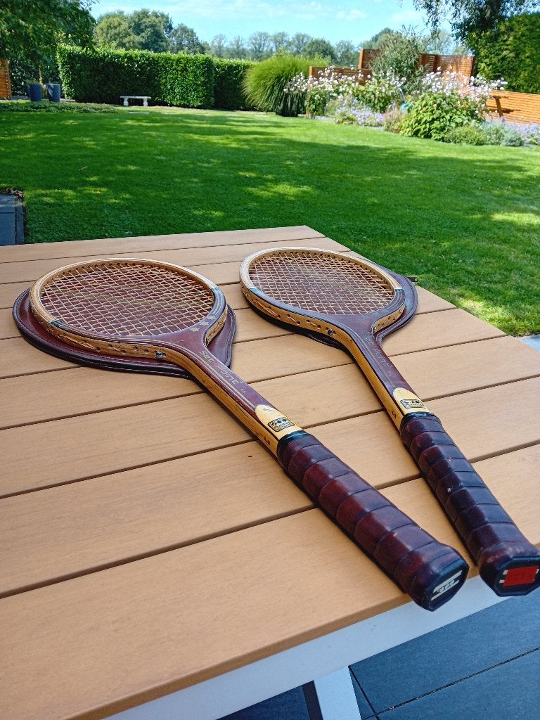 2 Rucanor tennisrackets (vintage), Ophalen of Verzenden, Gebruikt, Racket, Overige merken