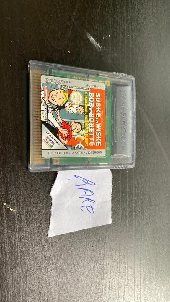 Nintendo Gameboy Color Suske en Wiske “De tijdtemmers”, Spelcomputers en Games, Games | Nintendo Game Boy, Gebruikt, 1 speler