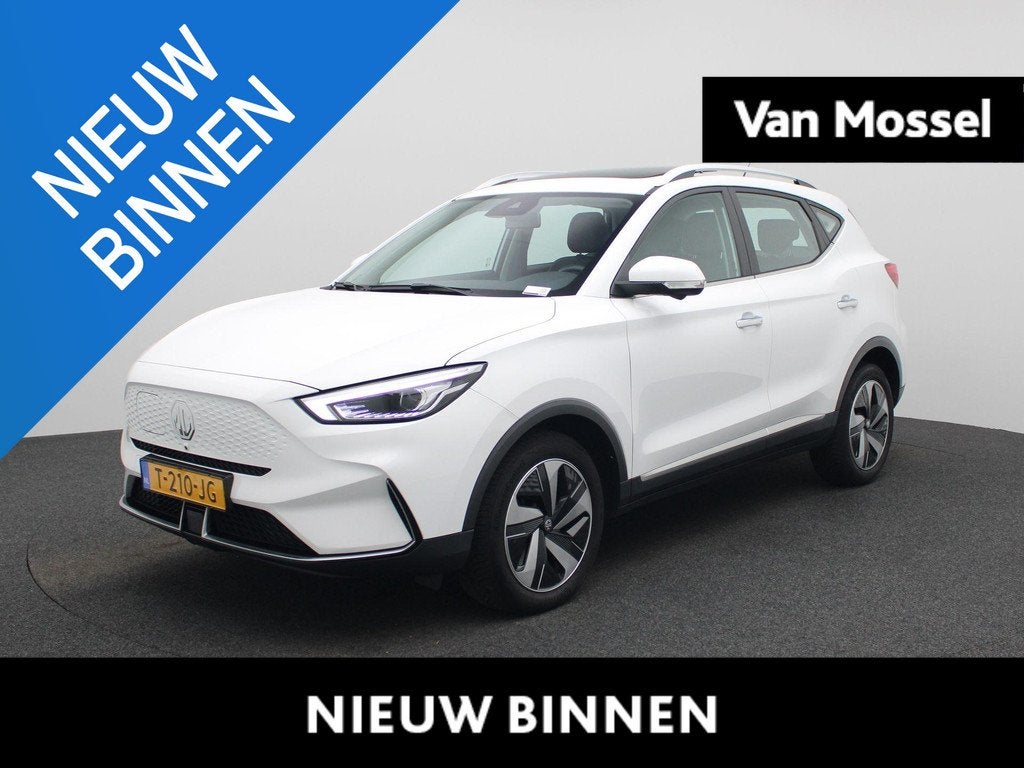 MG ZS EV Long Range Luxury 70 kWh | Leder | Panoramadak | Le, Auto's, MG, Bedrijf, Te koop, ZS, 360° camera, ABS, Adaptive Cruise Control
