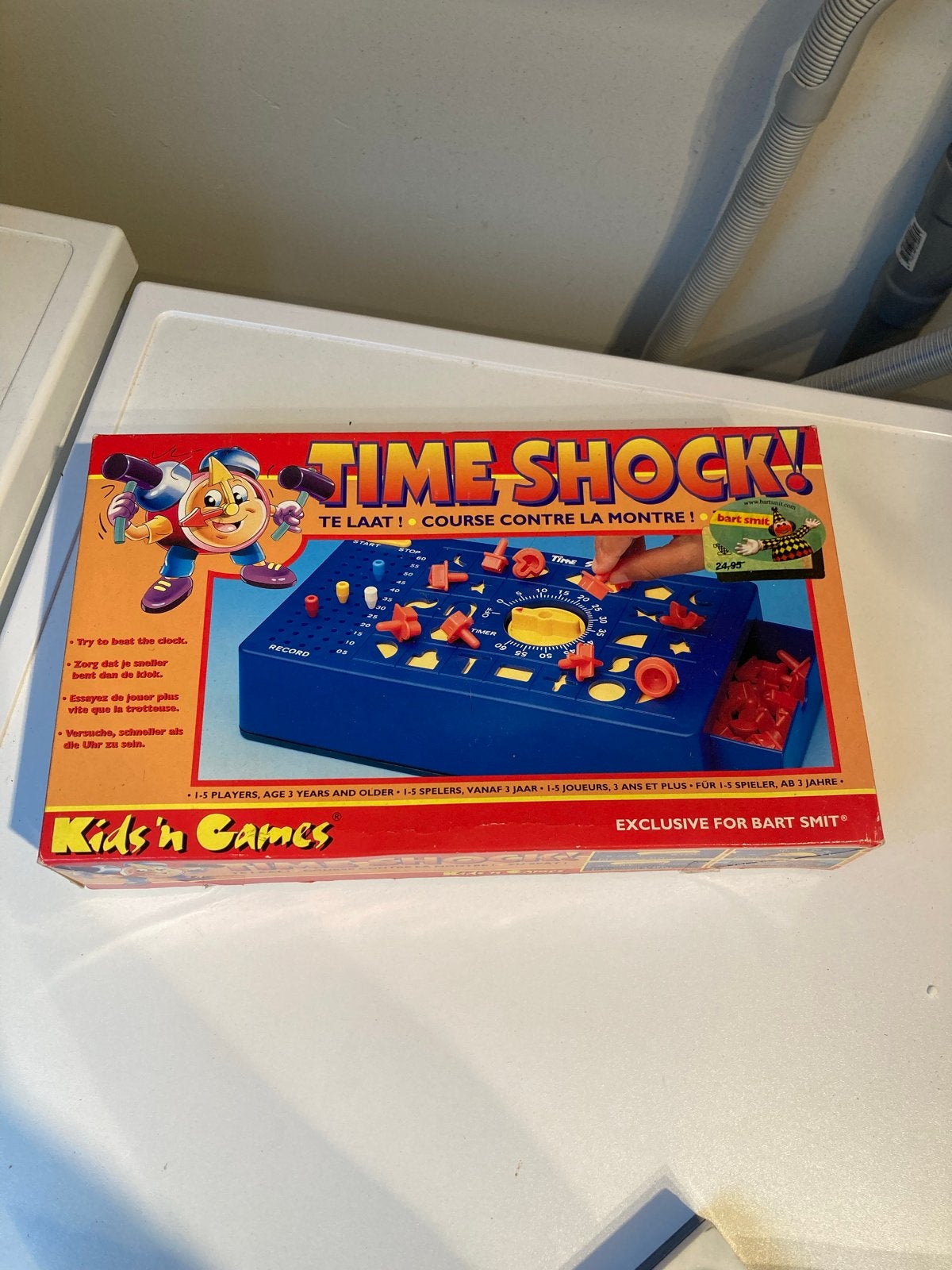 Time Shock! Bordspel - Race tegen de klok!, Een of twee spelers, Ophalen of Verzenden, Gebruikt