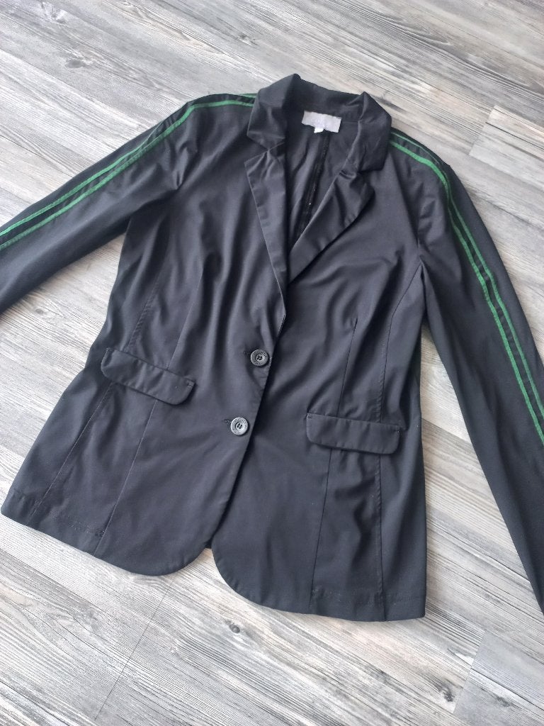 Zwart colbert met groene strepen maat 40, Kleding | Dames, Maat 38/40 (M), Zwart, Ophalen of Verzenden, Zo goed als nieuw