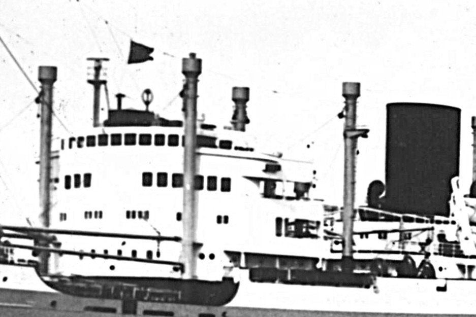 972754	Motorboot	MS BLITAR	Koningklijke Rotterdamsche Lloyd, Ophalen of Verzenden, 1940 tot 1960, Ongelopen, Voertuig