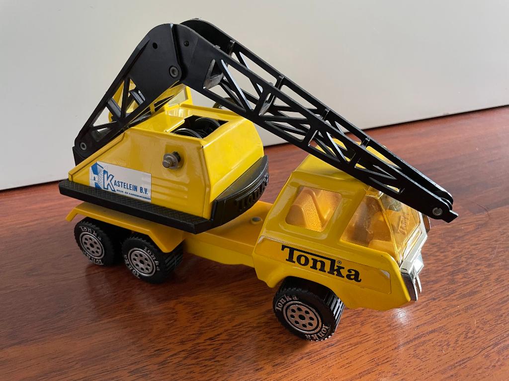 Vintage Tonka kraanwagen, Ophalen, Gebruikt