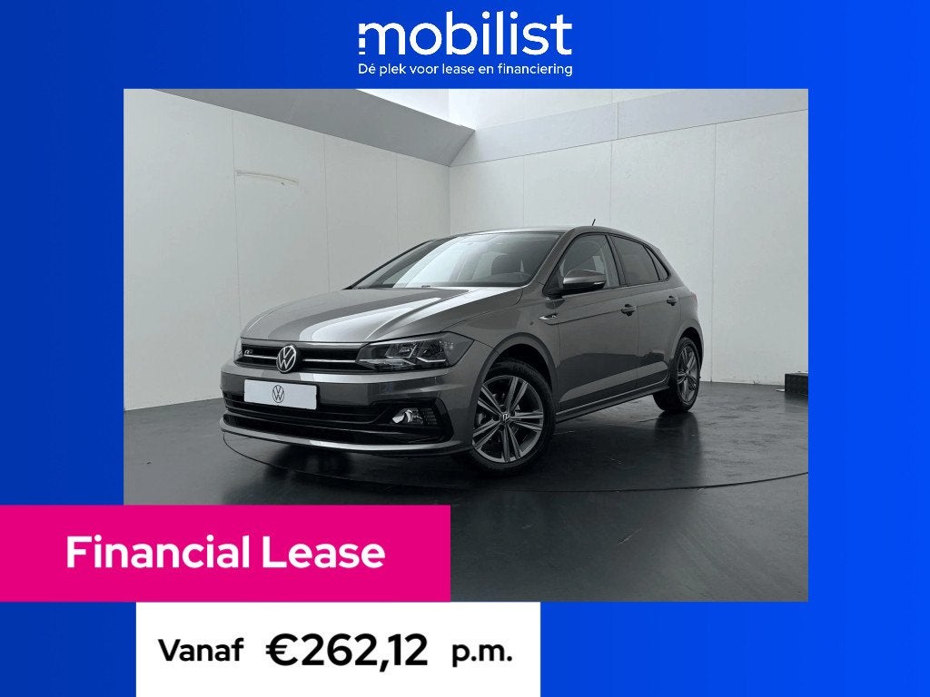 Volkswagen Polo 1.0 TSI R-Line Edition (bj 2021), 1063 kg, Gebruikt, 49 €/maand, Bedrijf
