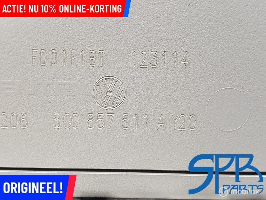 AUTOMATISCH DIMMENDE Binnenspiegel GRIJS GOLF 7 5G0857511A, Gebruikt, Volkswagen, Ophalen of Verzenden, Volkswagen