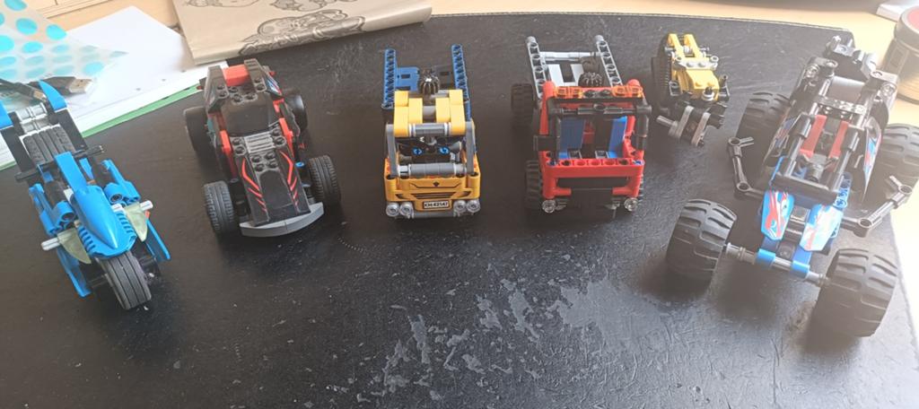 Lego Technic Voertuigen Collectie - 6 Stuks, Kinderen en Baby's, Speelgoed | Duplo en Lego, Ophalen, Gebruikt