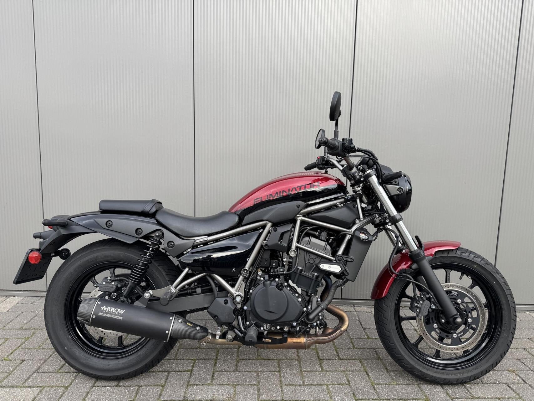 Kawasaki Eliminator 500, Motoren, LED Verlichting, Chopper, 451 cc, Handgeschakeld