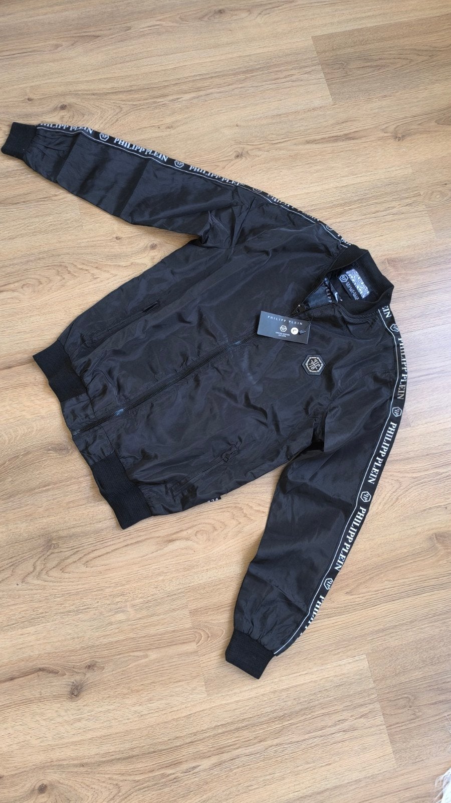 Philipp Plein zomer jas Maat L NIEUW!, Ophalen of Verzenden, Nieuw, Zwart