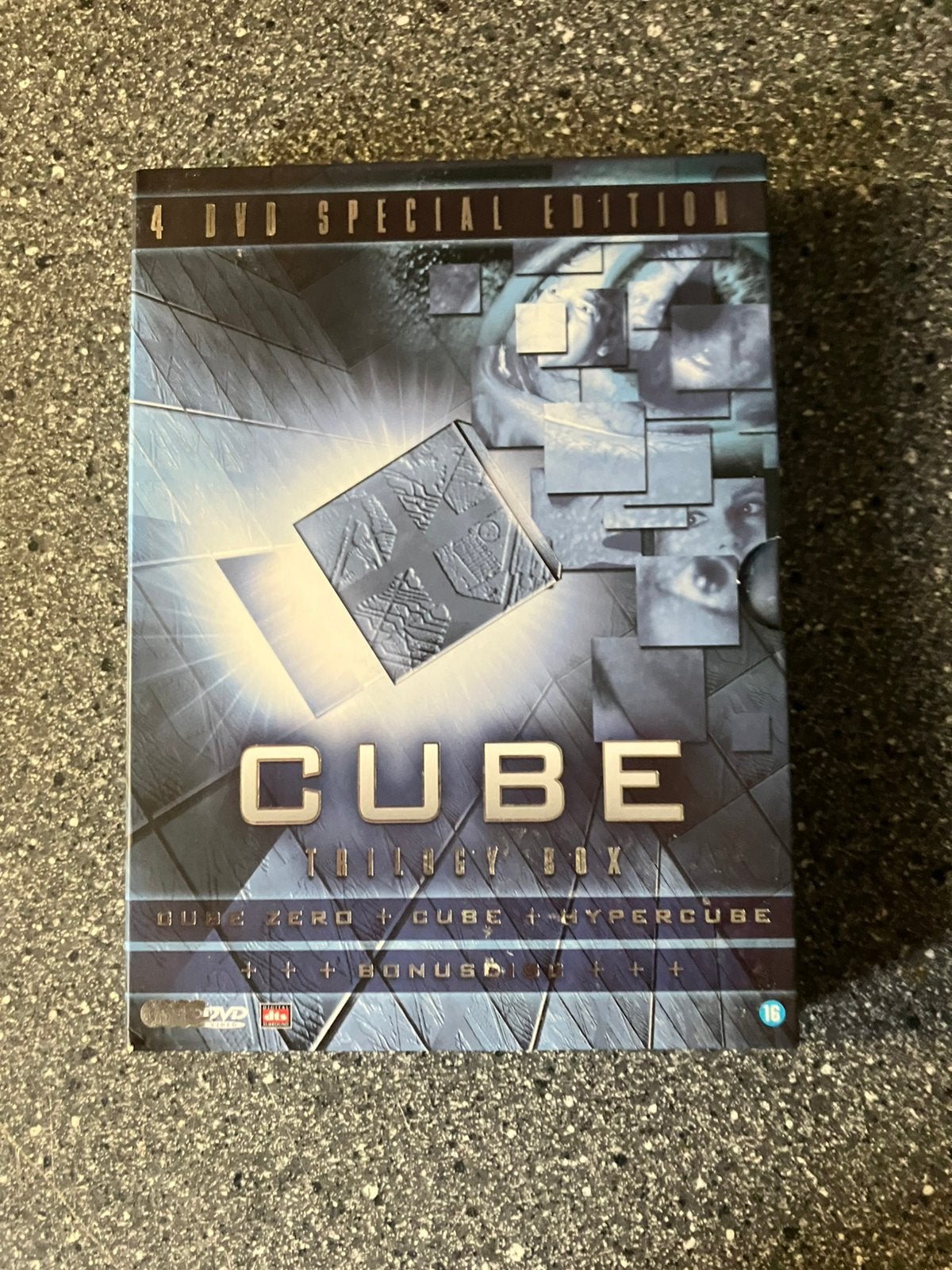 Cube Trilogy 4-Disc, Vanaf 16 jaar, Ophalen of Verzenden, Zo goed als nieuw, Science Fiction
