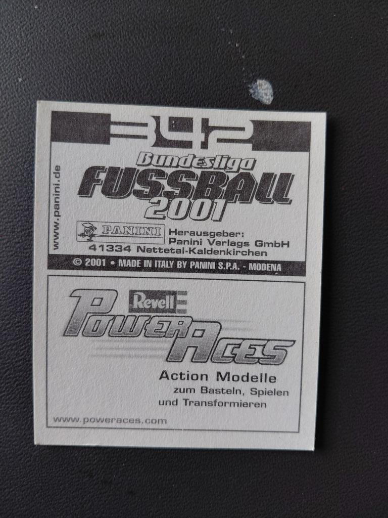 Bundesliga Fussball 2001 Panini, Verzamelen, Ophalen of Verzenden, Zo goed als nieuw, Auto's