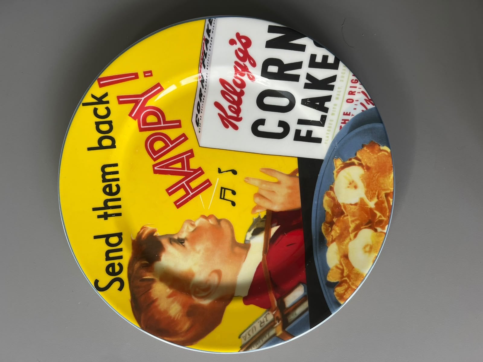 Kelloggs vintage borden, Alle leeftijden, Ophalen, Zo goed als nieuw