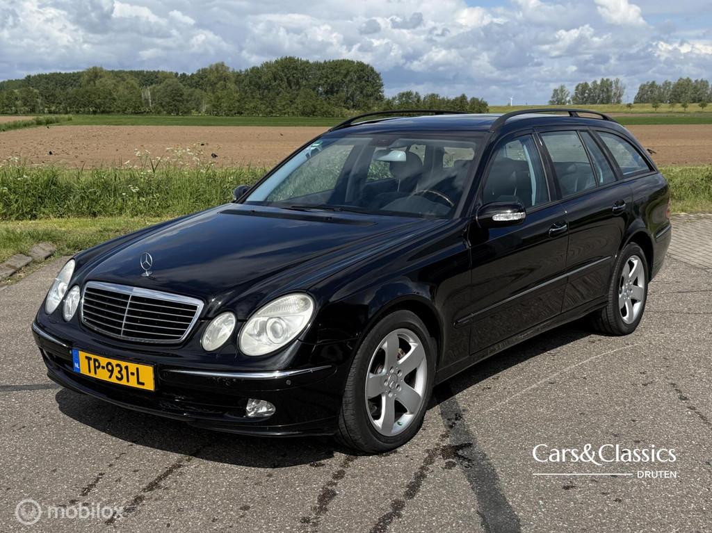Mercedes E500 Full options! MASSAGE, PANO, NAVI - Youngtimer, Auto's, Mercedes-Benz, Bedrijf, Te koop, E-Klasse, ABS, Airbags