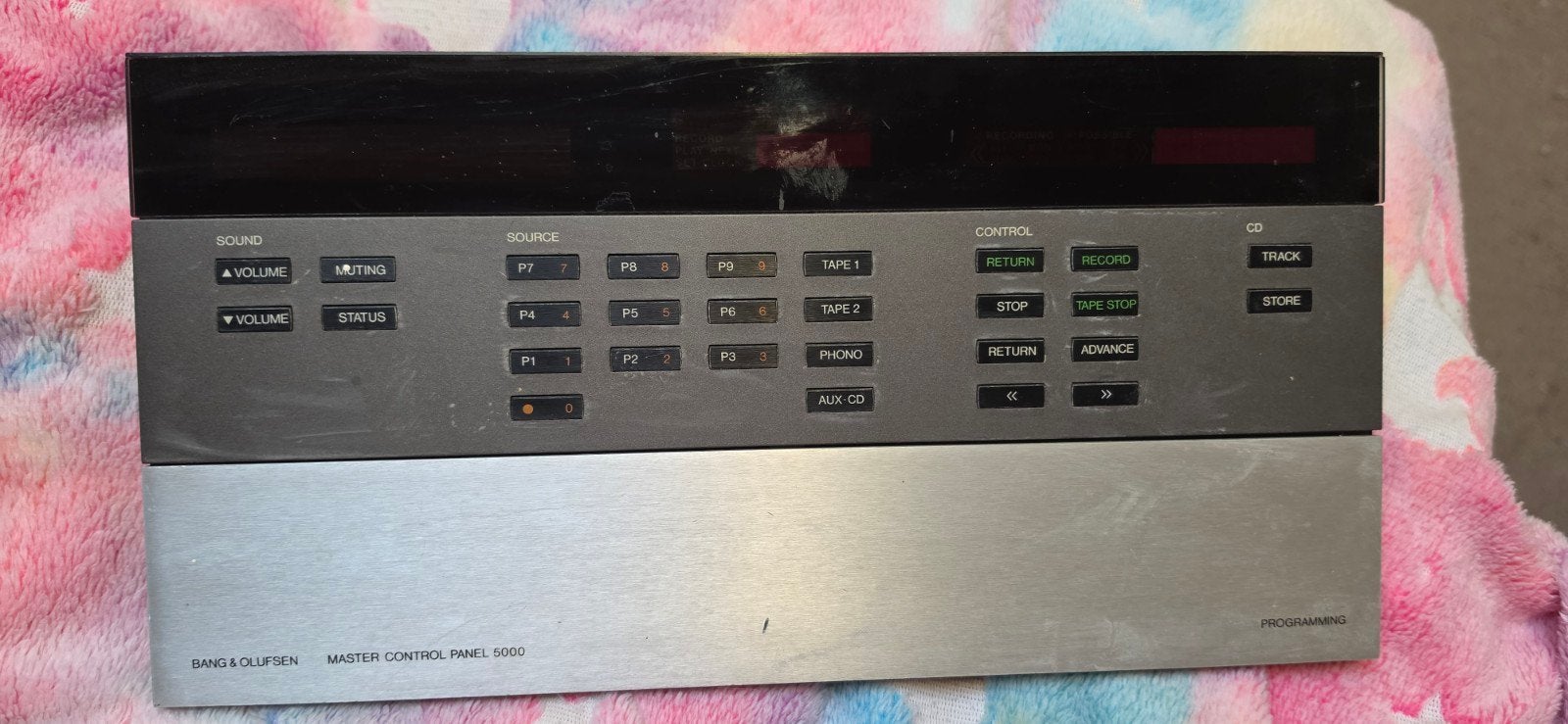 Bang & Olufsen Master Control Panel 5000, Audio, Tv en Foto, Ophalen of Verzenden, Gebruikt