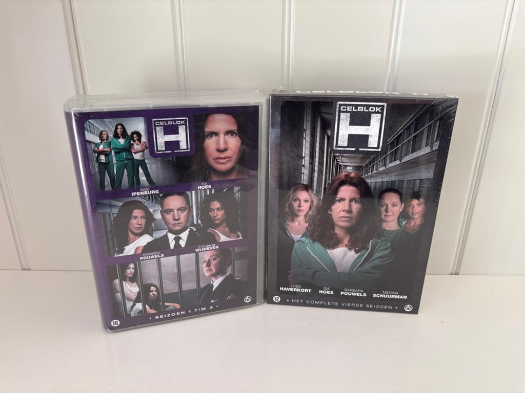 Celblok H Seizoen 1 t/m 4 DVD Boxset Nieuw, Cd's en Dvd's, Dvd's | Tv en Series, Vanaf 16 jaar, Boxset, Drama, Ophalen of Verzenden