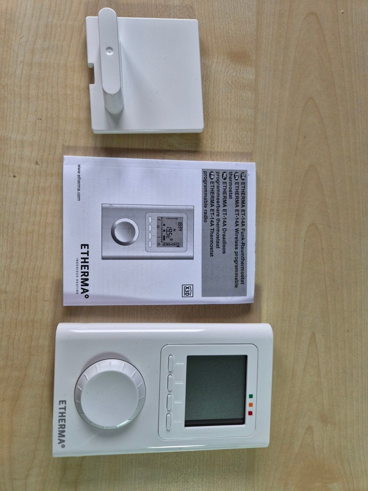 Etherma ET-111A met ET-14A, Ophalen of Verzenden, Slimme thermostaat, Nieuw