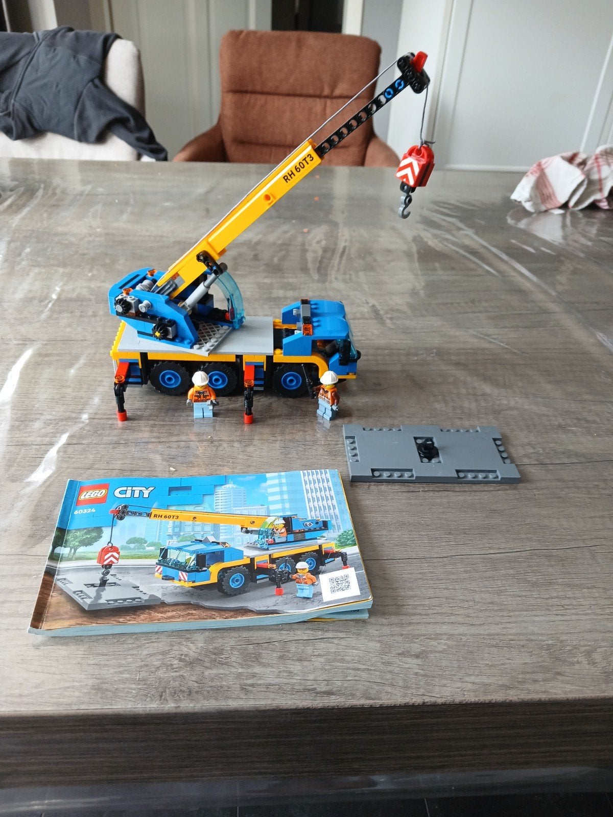 lego city 60324 kraan, City, Lego, Ophalen of Verzenden, Zo goed als nieuw