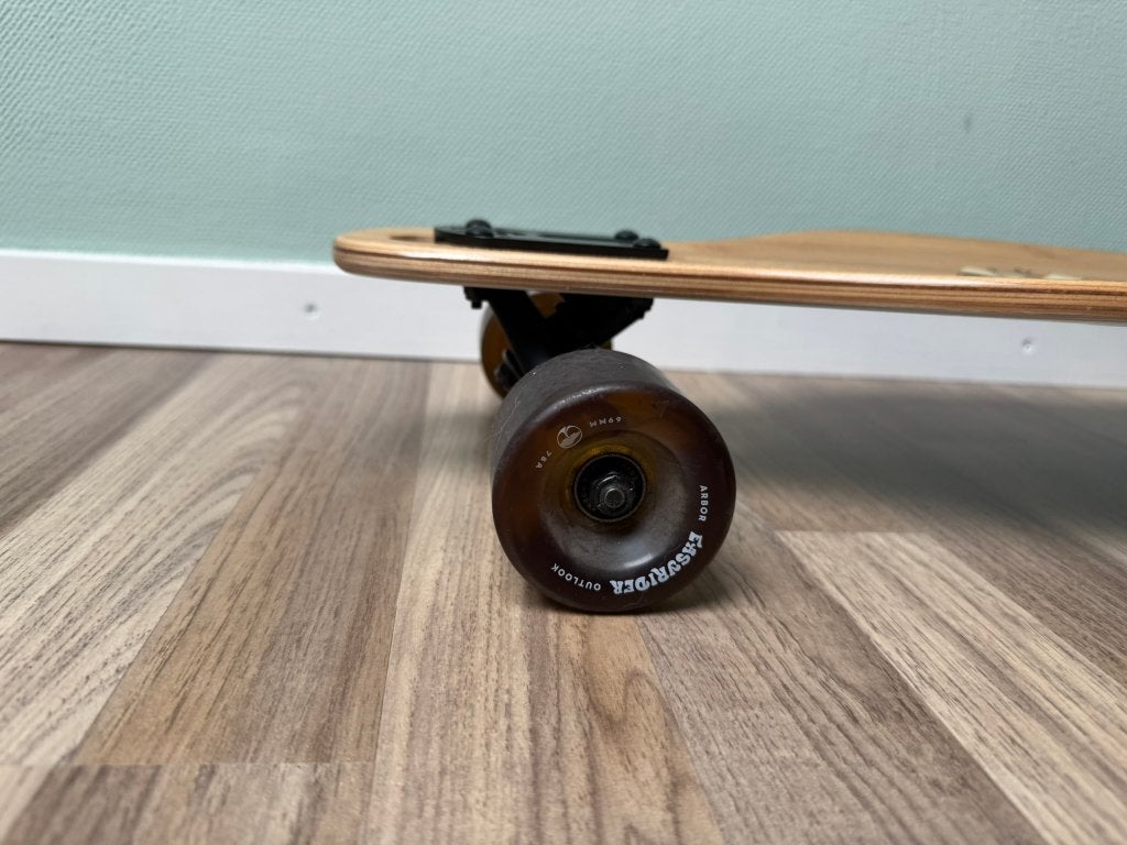 Arbor Bamboo Axis 40" Longboard, als nieuw, Ophalen of Verzenden, Zo goed als nieuw, Skateboard, Longboard