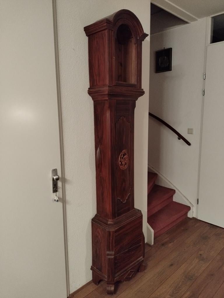 Klok kast inhoud leeg., Huis en Inrichting, Kachels, Ophalen, Hout, Houtkachel