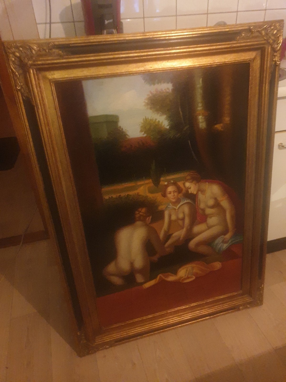 Prachtig schilderij after naar orgineel rubens, Ophalen of Verzenden
