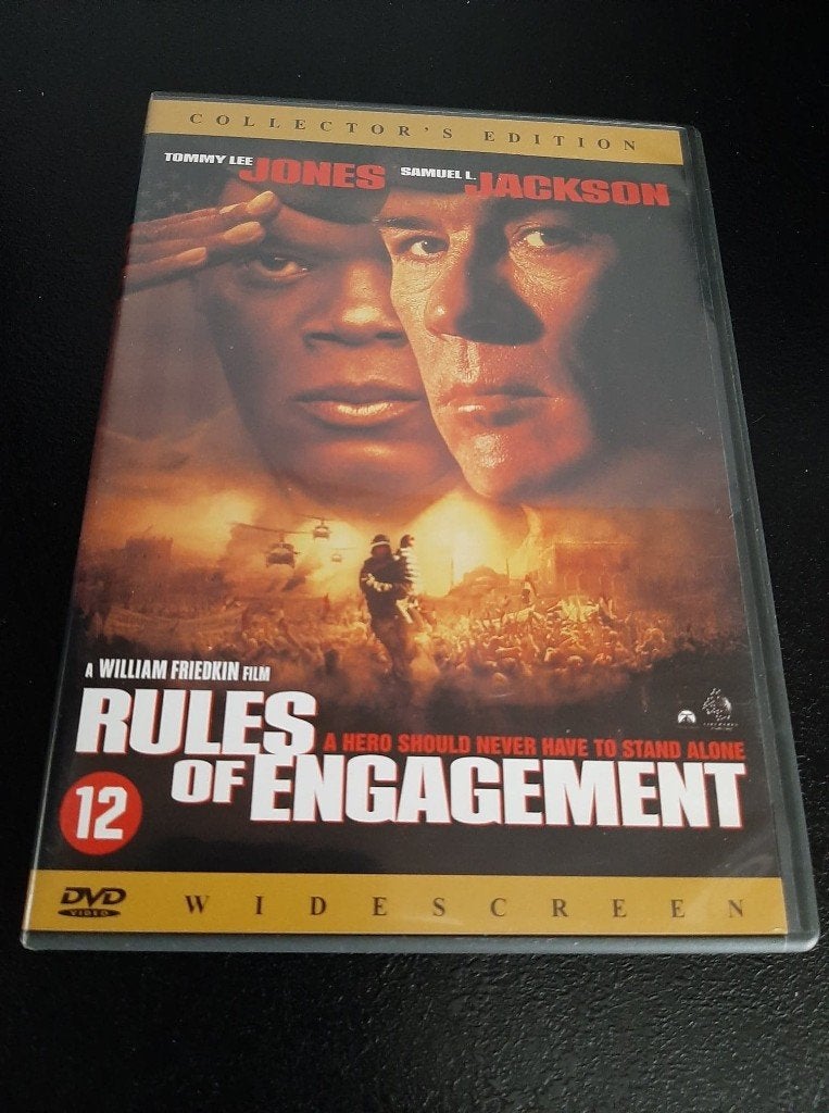 Rules of engagement, Samuel L. Jackson en Tommy Lee Jones!, Vanaf 12 jaar, Ophalen of Verzenden, Gebruikt, Actiethriller