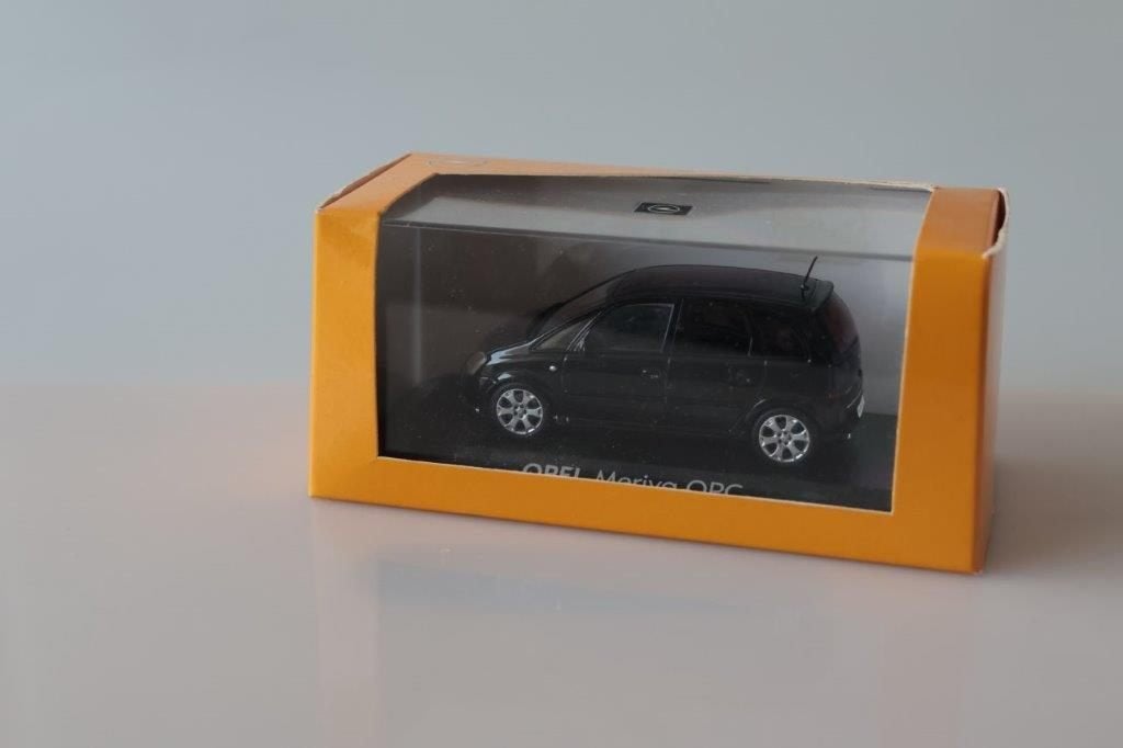 Opel Meriva OPC zwart, Hobby en Vrije tijd, Modelauto's | 1:43, Ophalen of Verzenden, Zo goed als nieuw, Auto, MiniChamps