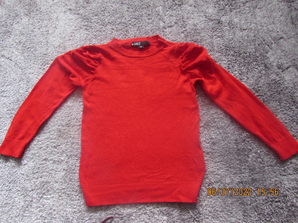 trui 116, Meisje, Trui of Vest, Ophalen of Verzenden, Zo goed als nieuw