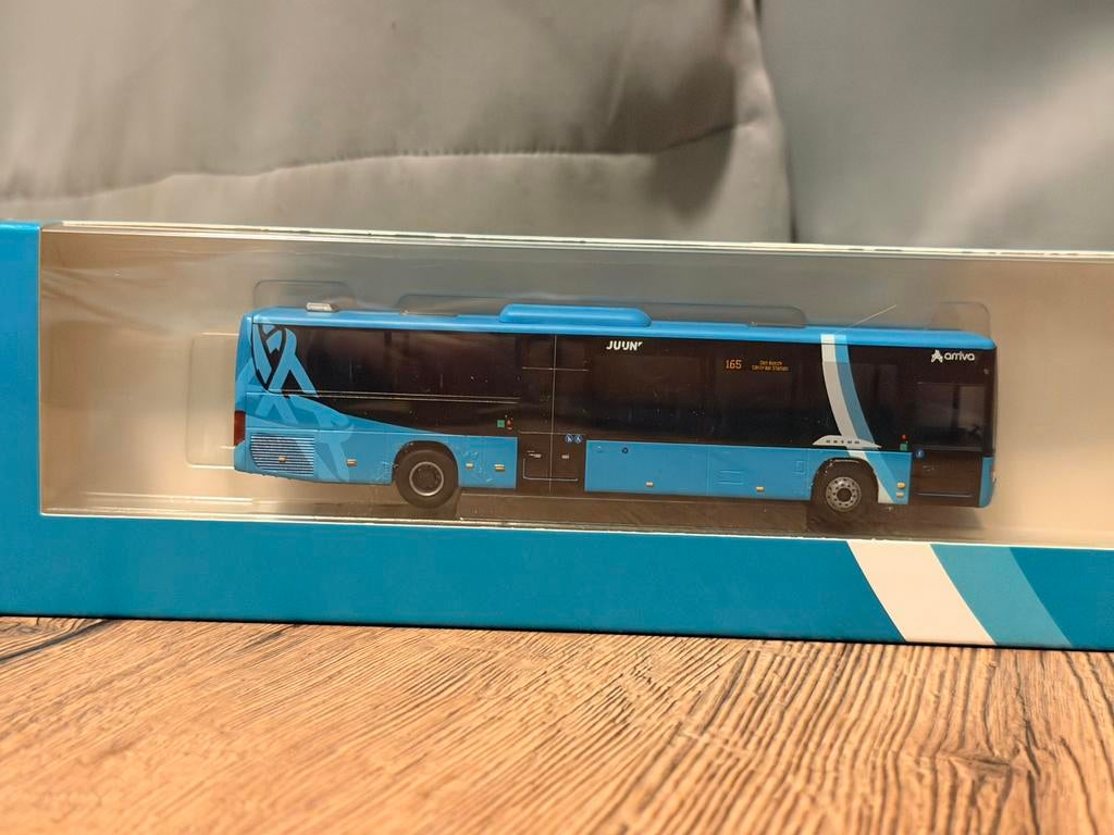 Kibri 1127004 Setra S416 LE Arriva Juijn, Hobby en Vrije tijd, Modelauto's | 1:87, Ophalen of Verzenden, Zo goed als nieuw, Bus of Vrachtwagen