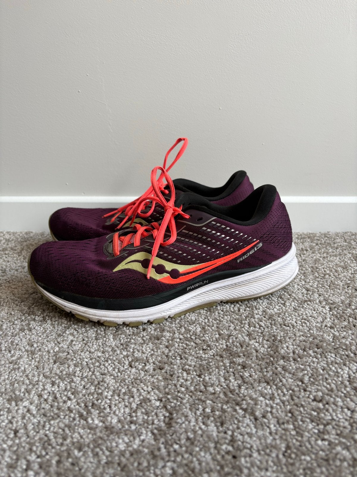 Saucony Jack Rabbit Ride 13 dames hardloopschoenen maat 40,5, Sport en Fitness, Gebruikt, Hardloopschoenen, Hardlopen, Saucony