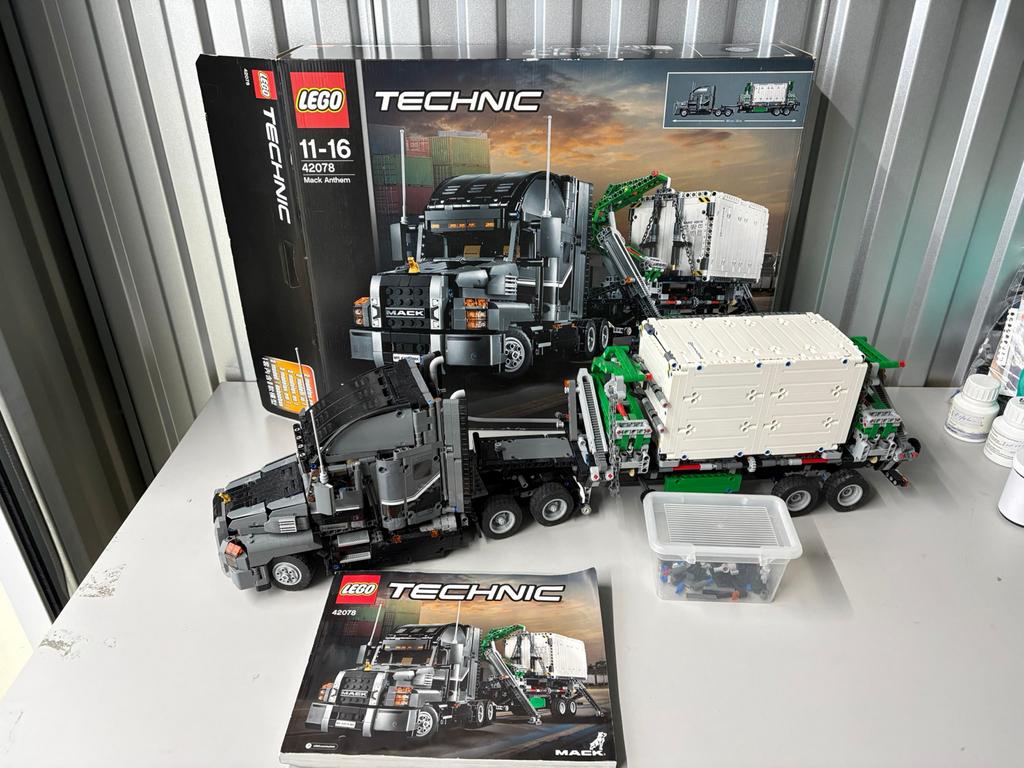 LEGO Technic 42078 Mack Anthem Vrachtwagen, Kinderen en Baby's, Speelgoed | Duplo en Lego, Lego, Compleet, Ophalen of Verzenden