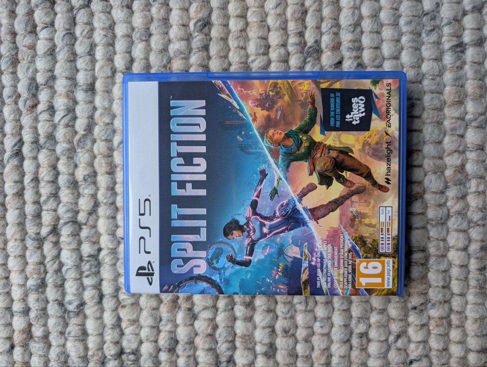 Split Fiction PS5, Avontuur en Actie, 2 spelers, Ophalen of Verzenden, Zo goed als nieuw