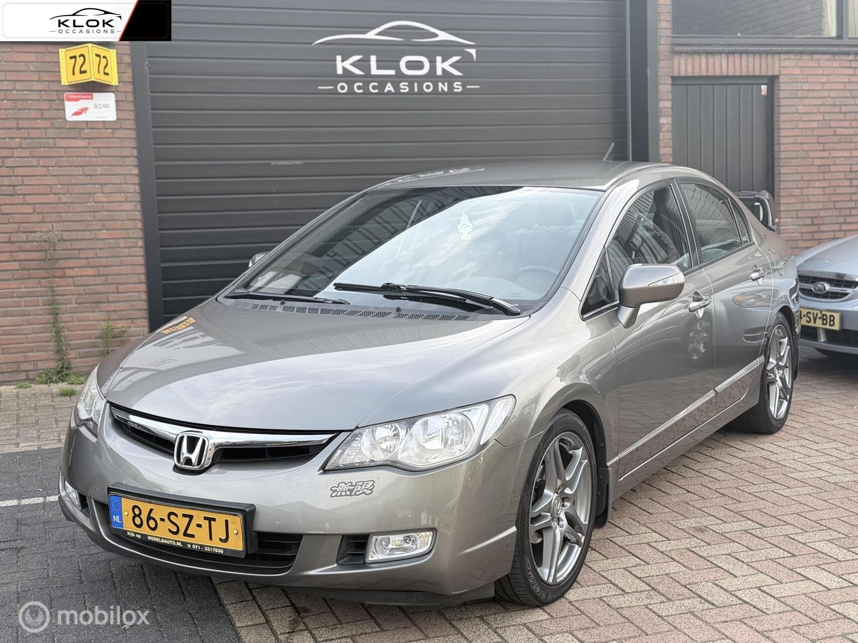 Honda Civic 1.3 Hybrid Sport NAP Airco Cruise Stoelverwarm, Auto's, Honda, 4 cilinders, 116 pk, Origineel Nederlands, Bedrijf