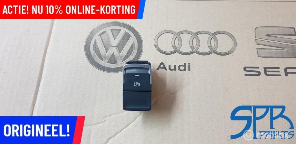 GOLF 7 ELEKTRISCH HANDREM SCHAKELAAR Parkeerrem 5G0927225E, Volkswagen, Nieuw, Ophalen of Verzenden, Volkswagen