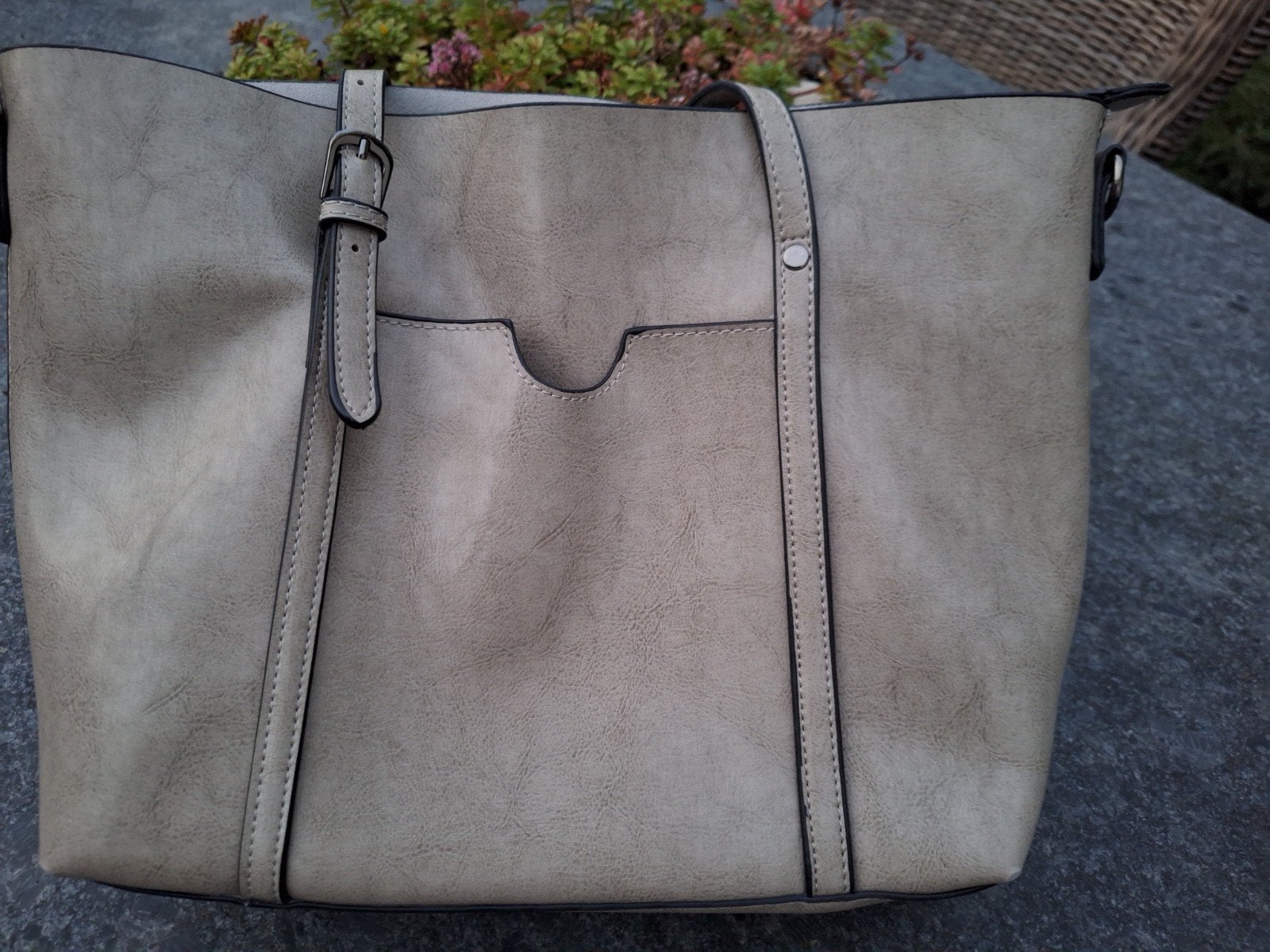 Mooie kleur damestas met veel vakken., Ophalen of Verzenden, Shopper