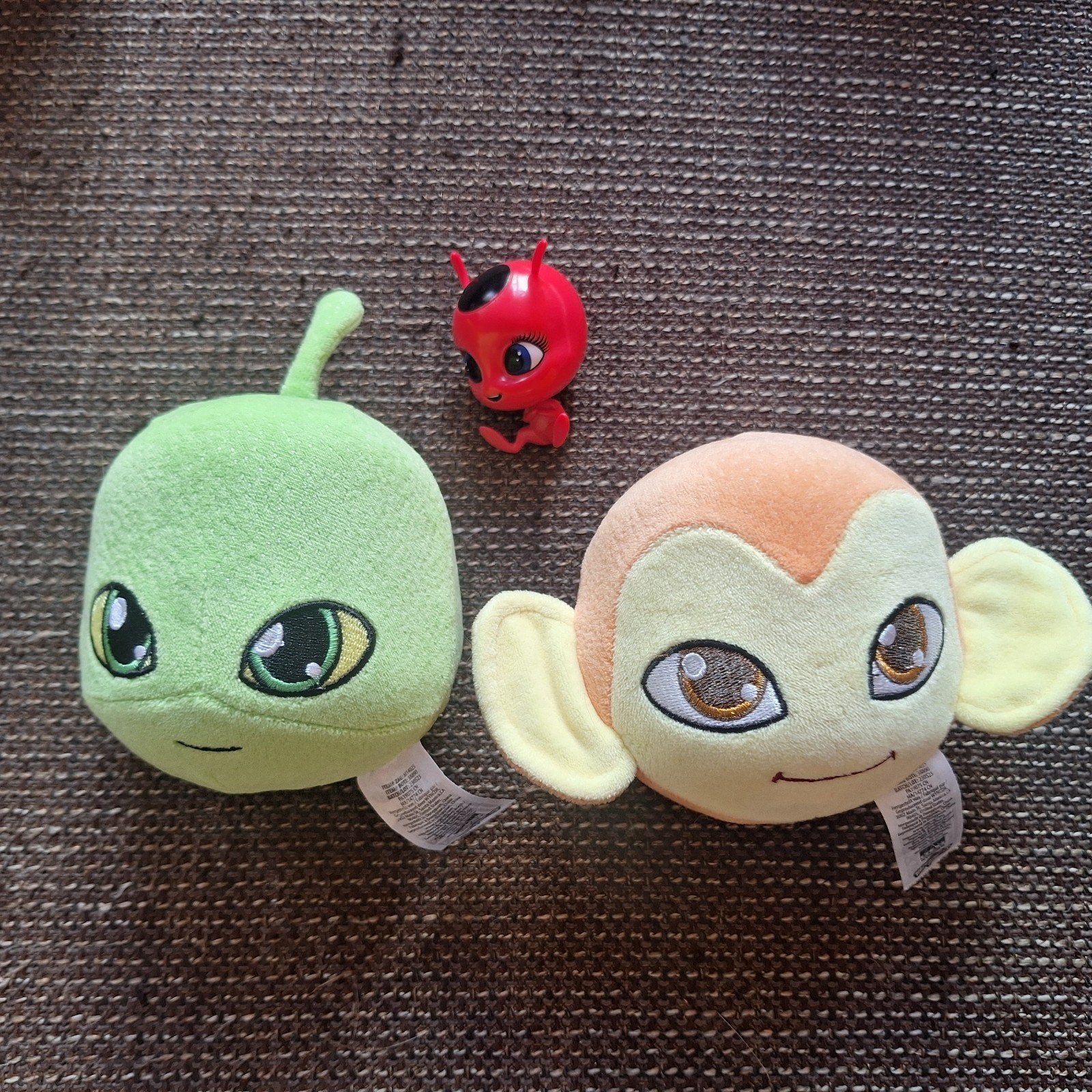 Miraculous Ladybug knuffels en Tikki, Ophalen of Verzenden, Zo goed als nieuw