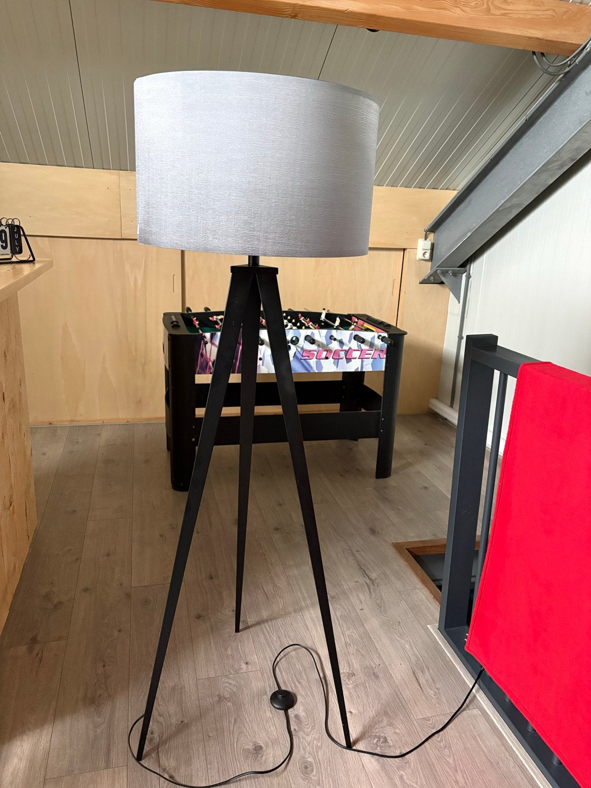 Zuiver Tripod Vloerlamp, Ophalen, E27 (groot), Zo goed als nieuw, Metaal