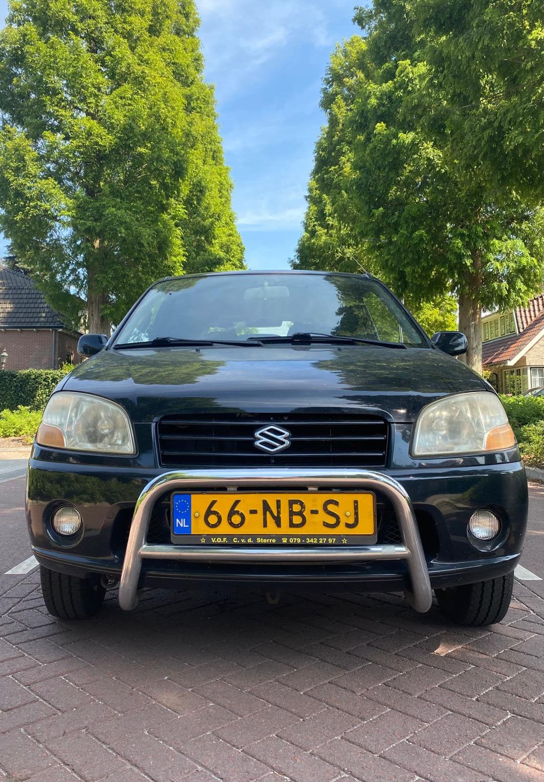 Suzuki Ignis 1.3 GL 2003 Zwart, nieuwe APK, Auto's, Suzuki, Voorwielaandrijving, 83 pk, Stof, 31 €/maand