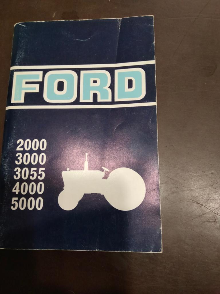 Ford Tractor Operations Handleiding (2000-5000 series), Ophalen of Verzenden, Gelezen, Ford, Ford Motor Company