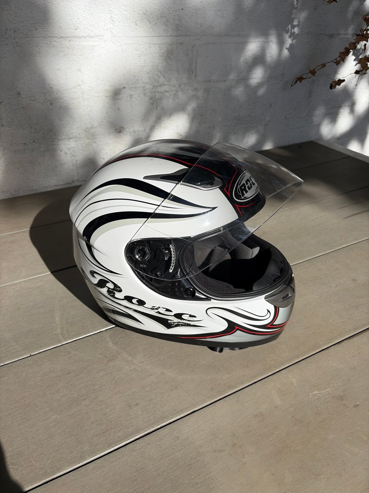 Rocc Motorhelm - Zo goed als nieuw, Ophalen, Tweedehands, Integraalhelm, Overige merken