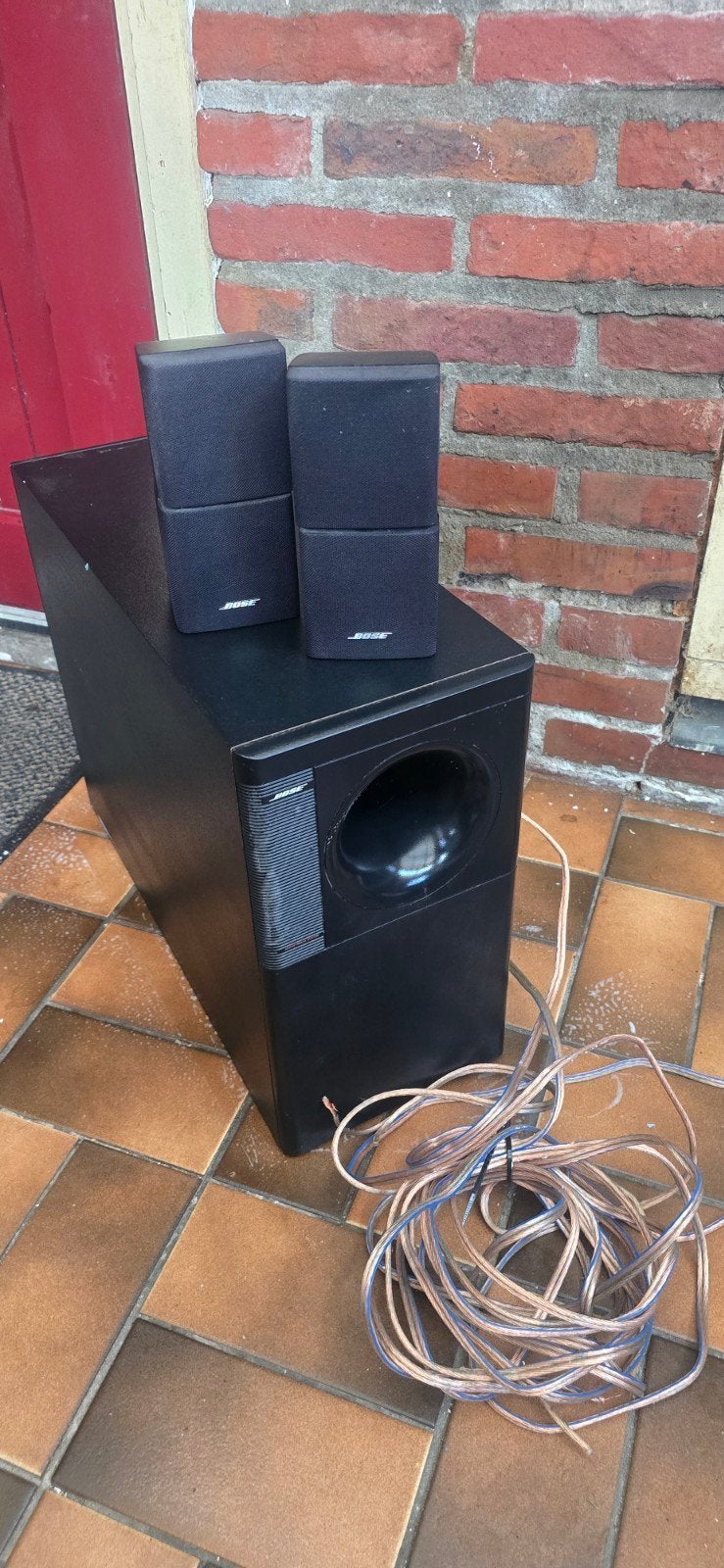 Bose  5 Series III Direct/Reflecting Speaker Syste, Gebruikt, Inclusief kabels, Speakerset, Ophalen of Verzenden