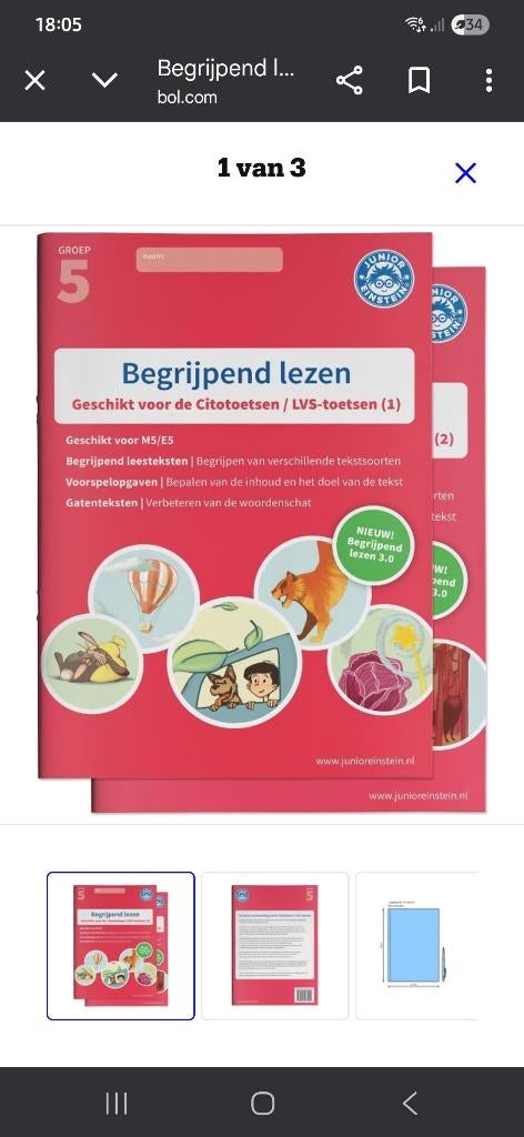 Einstein citotoets groep 5 pdf, Verzenden, Nieuw, Overige niveaus