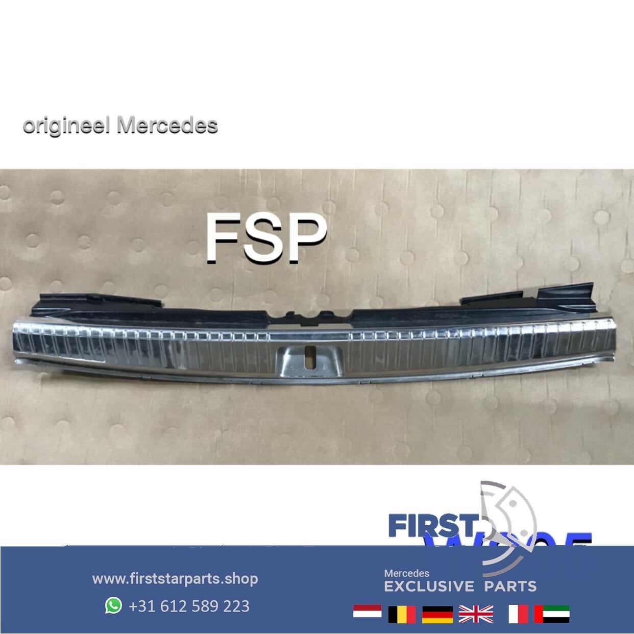 A2056902501 W205 Laadvloer bescherming Achterklep Mercedes C, Gebruikt, -, Ophalen of Verzenden, -