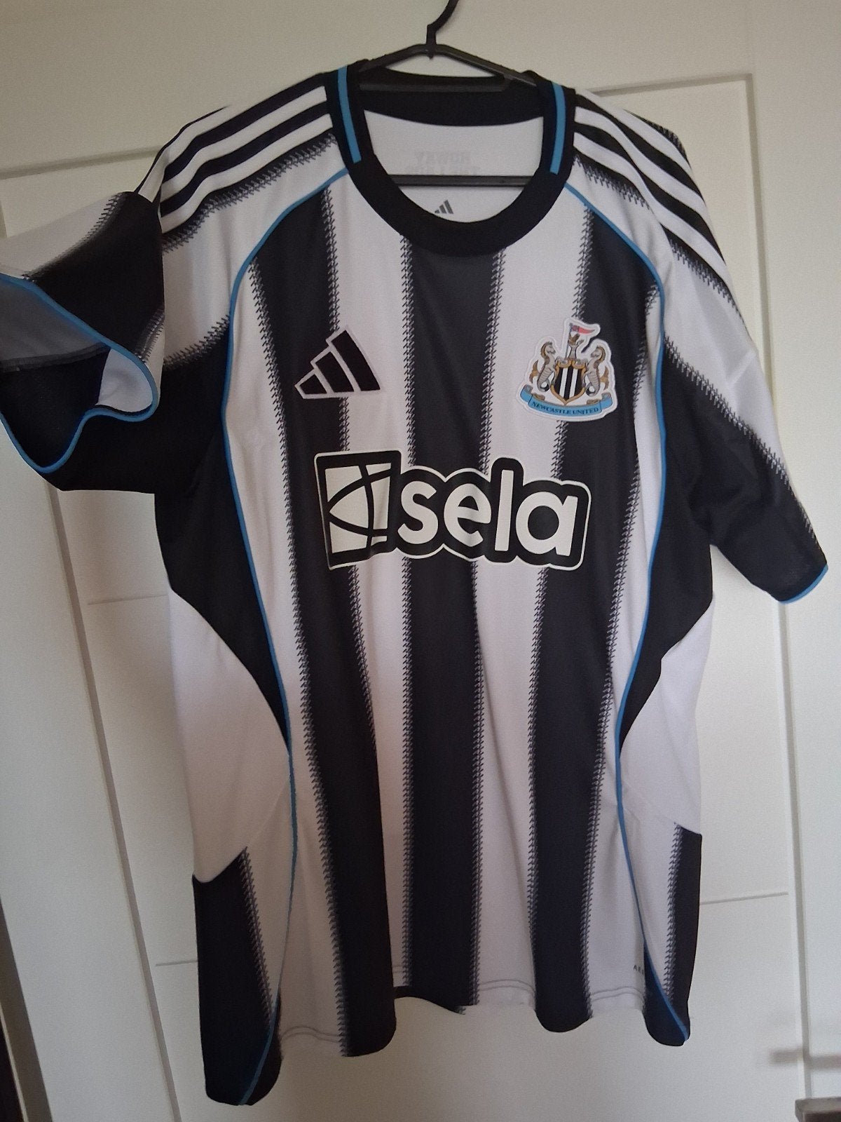 Newcastle United Woltemade 27 Thuisshirt Maat L, Maat 52/54 (L), Zwart, Ophalen of Verzenden, Zo goed als nieuw